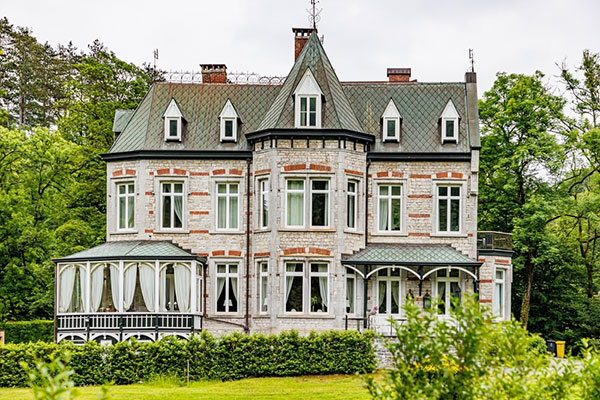 Una vivienda victoriana histórica.