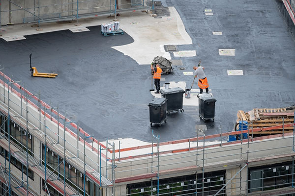 Commercial roof coating in Florida