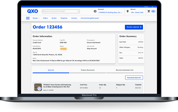 qxo online order